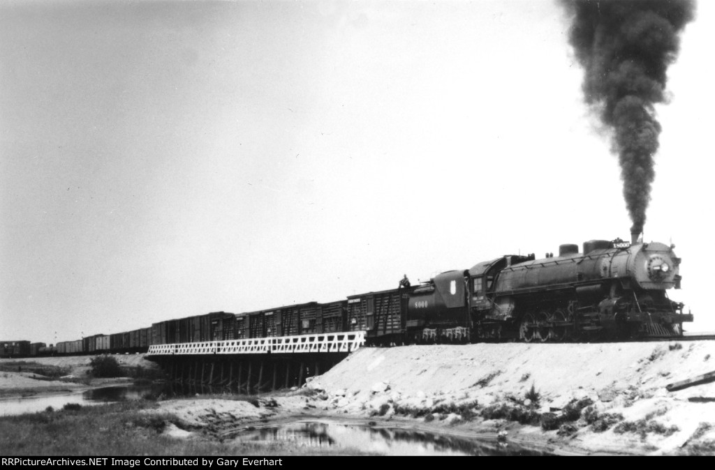 UP 4-10-2 #8000 - Union Pacific